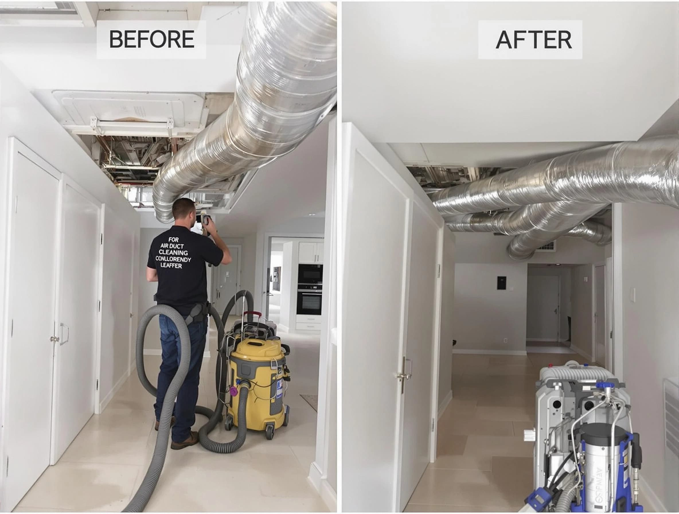 Menifee Air Duct Cleaning professional performing thorough air duct cleaning in Menifee