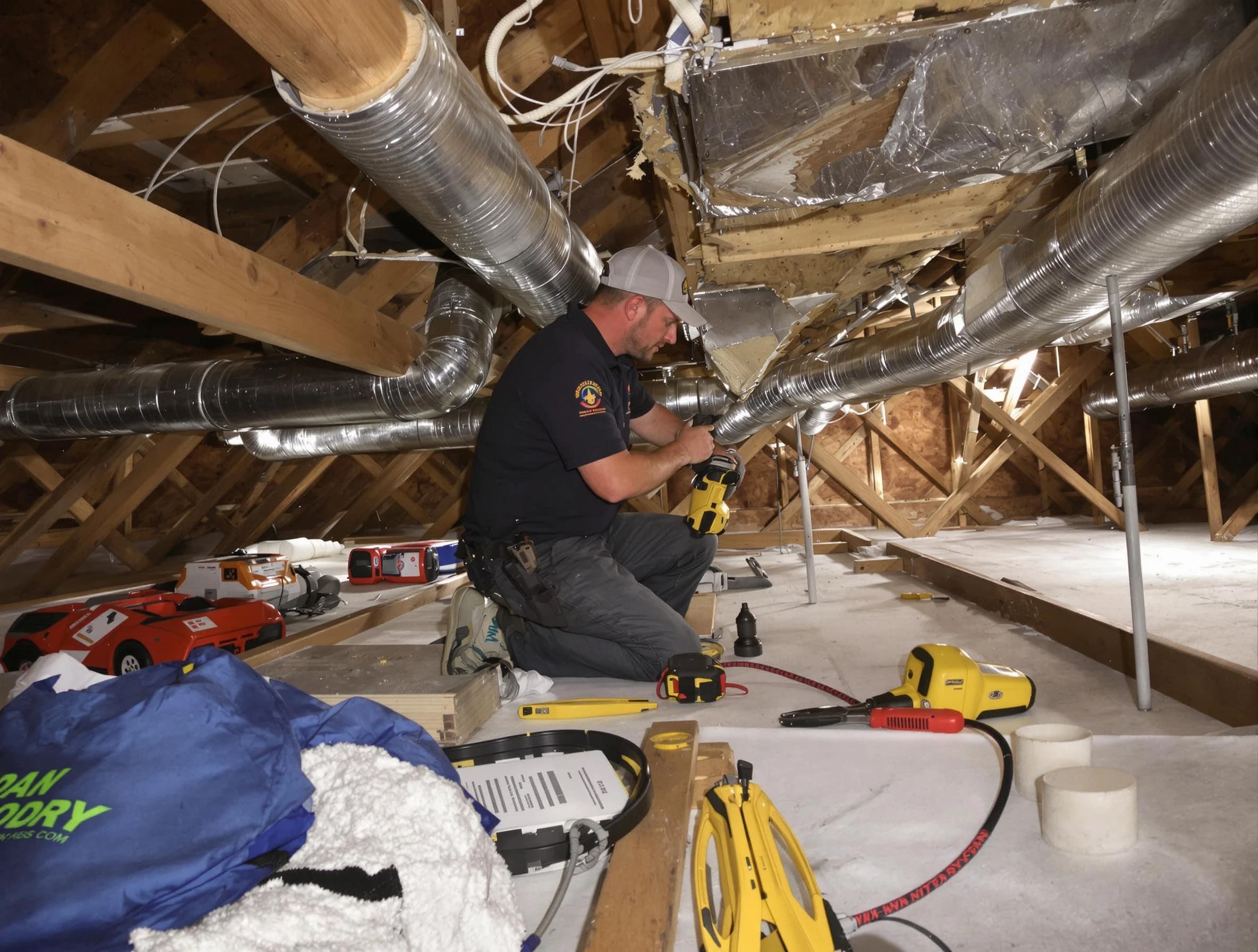 Professional air duct repair by Menifee Air Duct Cleaning in Menifee